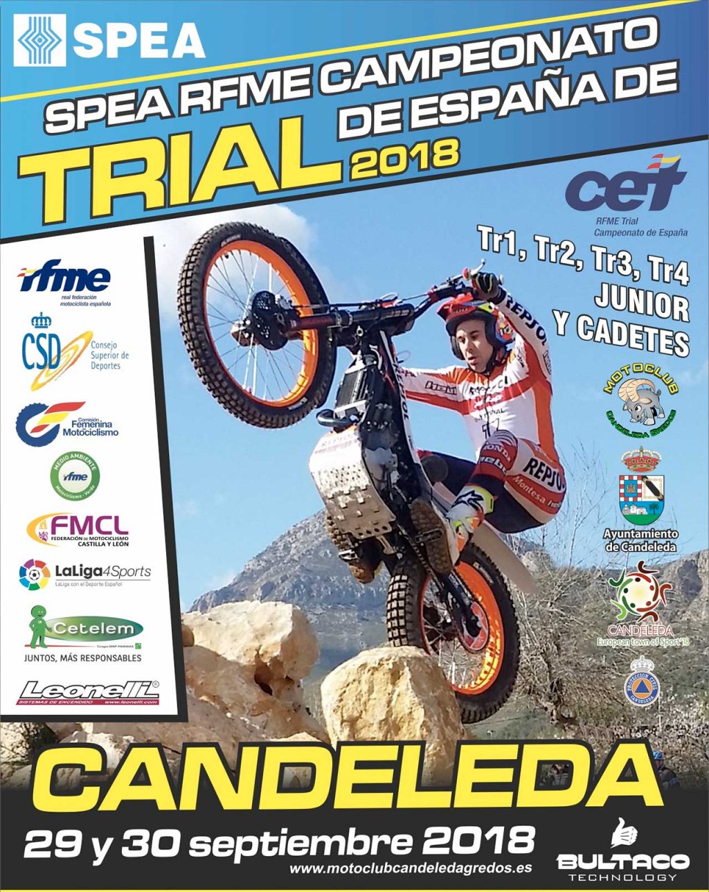 Campeonato España trial Candeleda 2018